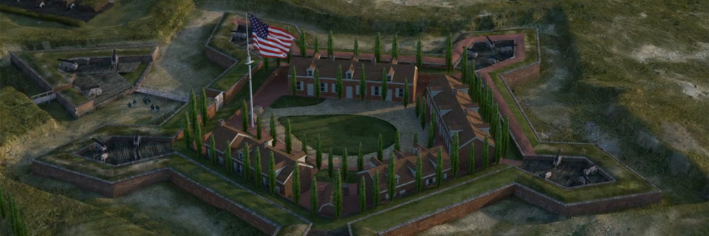 Recreating the British War at Fort McHenry